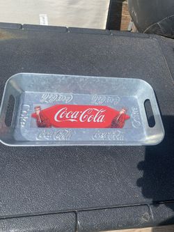 Coca Cola Galvanized Tray 