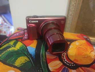 Canon PowerShot 40x Zoom Compact Digital Camera Red