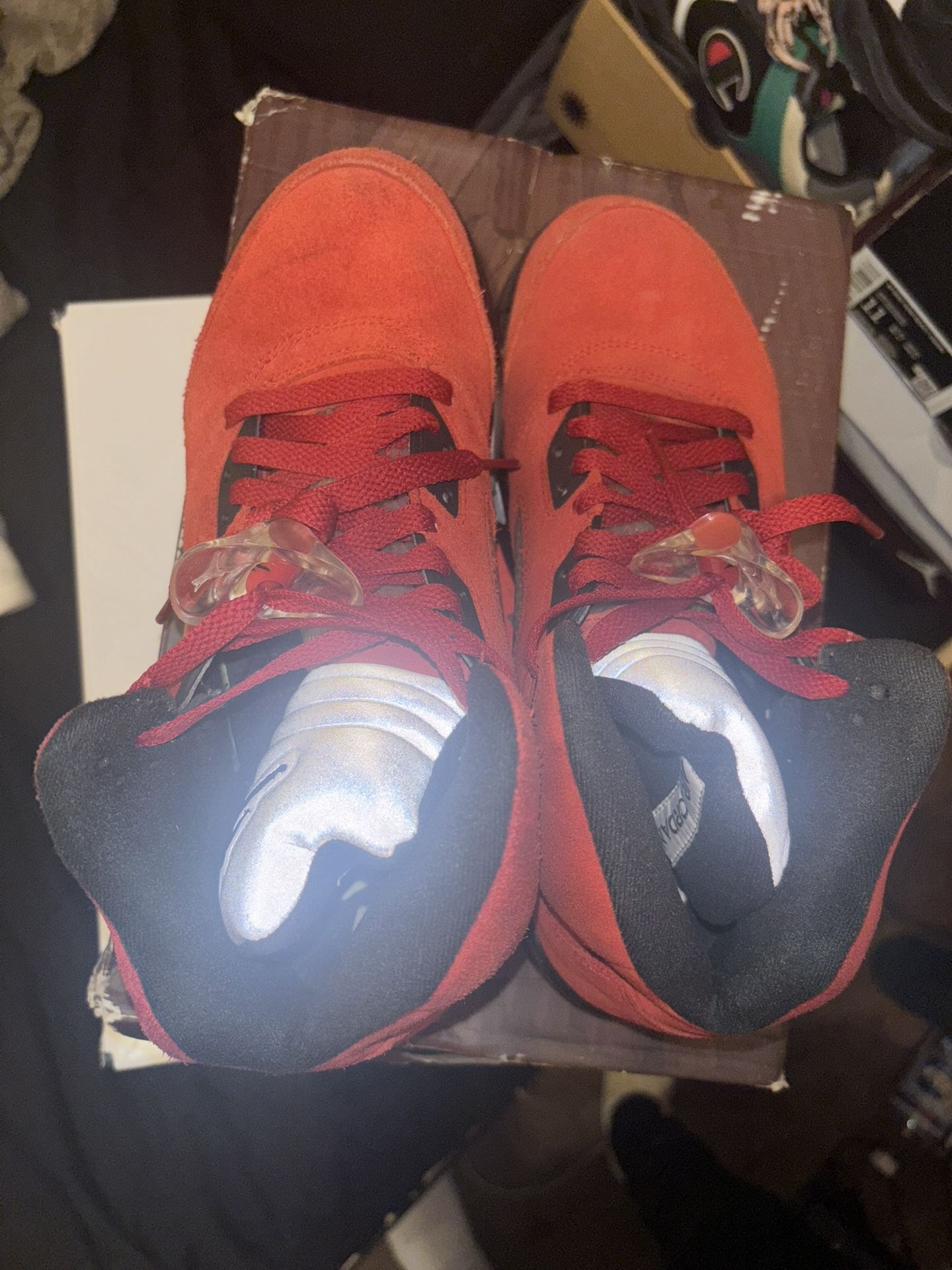 Jordan 5 Retro Raging Bull Red