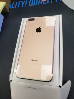 IPHONE 7+..32GB. UNLOCK FOR ANY SIM
