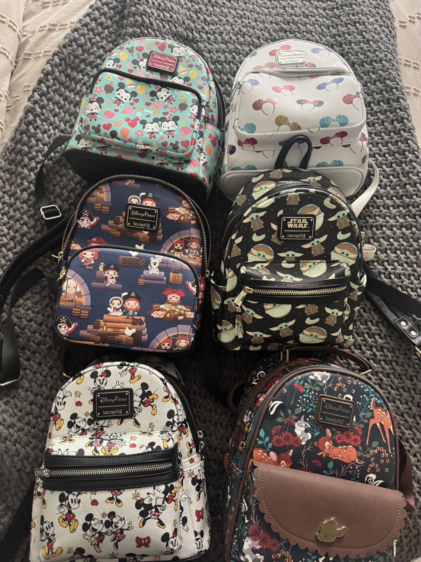 Disney Parks Loungefly Backpacks