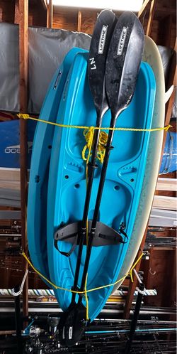 Lifetime Kayaks with Paddles