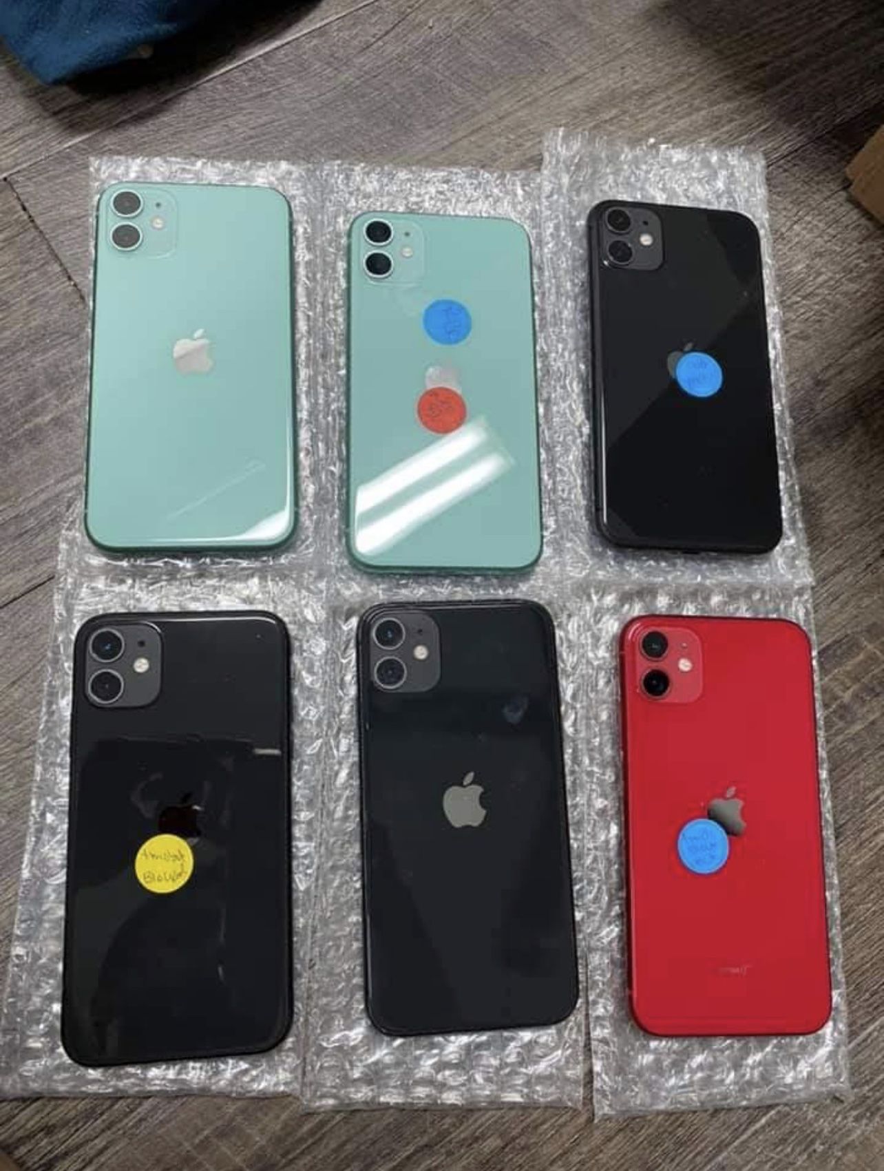 IPHONE 11 64GB BLACK, PURPLE RED UNLOCKED