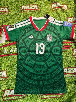 Women Size M Mexico 2026Home Jersey #13 G. Ochoa
