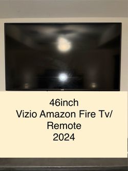 46inch Vizio Amazon Fire Tv w/remote 2024