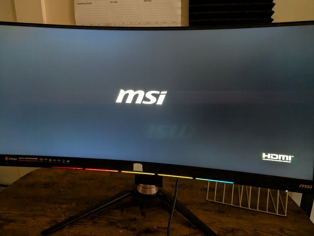 MSI Optix MPG341CQR 34 Inch monitor