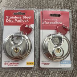 CubeSmart Disc Padlocks