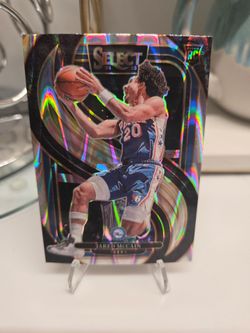 2024 Panini Select Base Set Premier Level Jared McCain #184 RC (silver prizm)