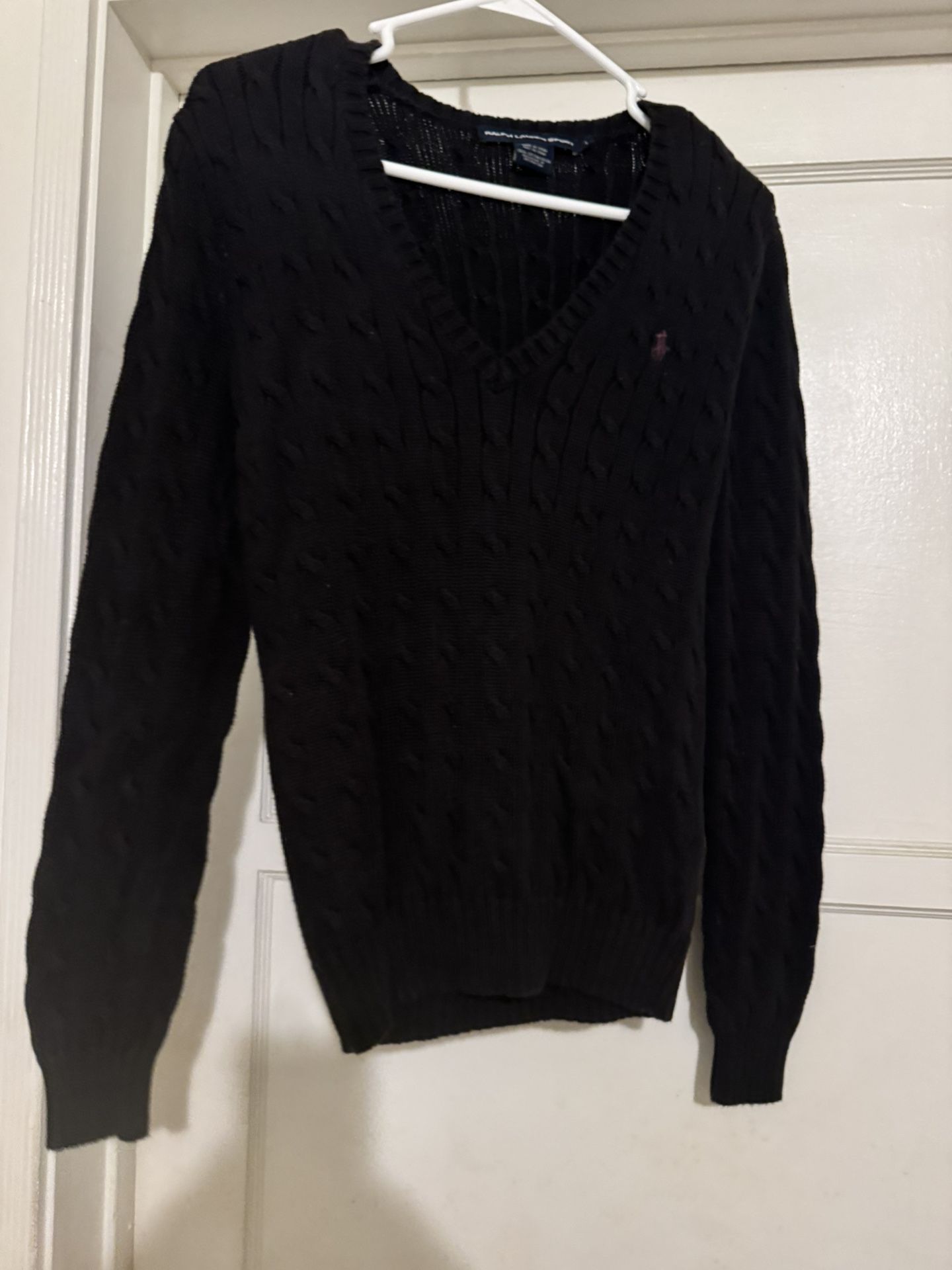 Ralph Lauren Sports Pullover Sweater Y2K Size L Cotton