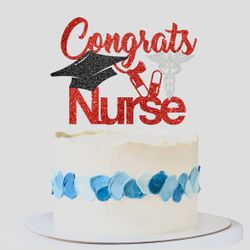Nurse cake Topper