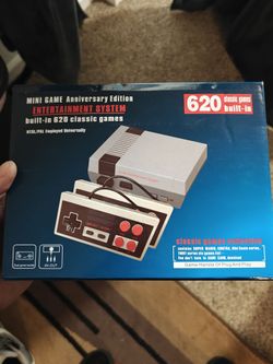 Mini Game Anniversary Edition Entertainment System 620 Games