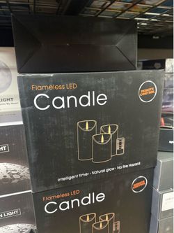 Wholesale Flameless LED Candles with Remote Control – 3 Piece Set