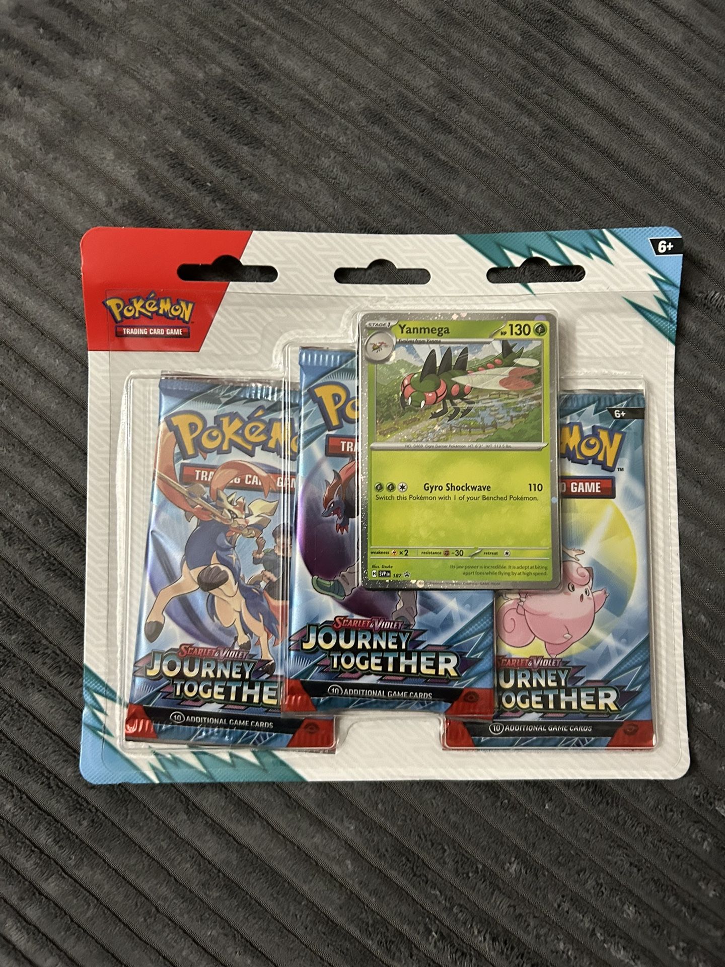 Pokémon Scarlet And Violet Journey Together blister three pack