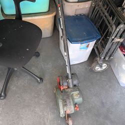 Grass leveler and chair