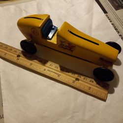 Vtg Pinewood Derby Car 7" Long X 1.5" W 