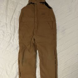 Kids Insulated Overalls (youth Size 10-12)