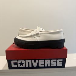CONVERSE ALL STAR CHUNK LOAFER White/Black Chuck Taylor Japan Exclusive