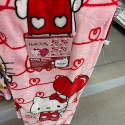 Hello Kitty Valentines Day Throw
