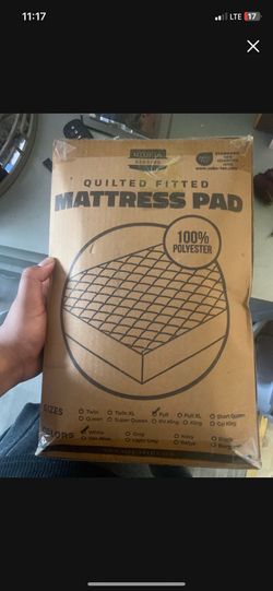 QUILTED FITTED MATTRESS PAD