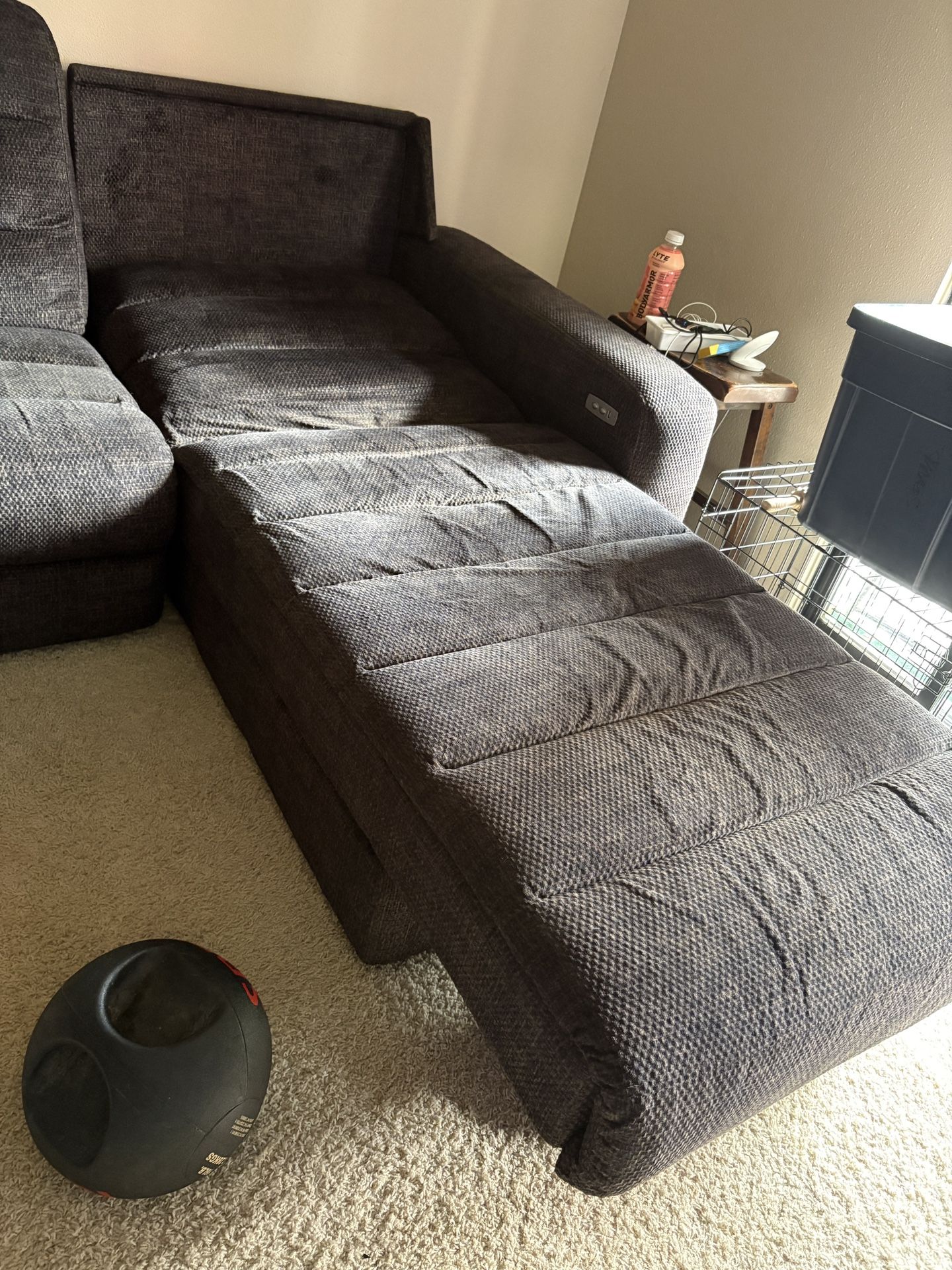 Reclining Sectional + Coffee Table – Only $80!