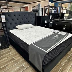 4 Standard Sizes Available – Twin Full Queen King Bed and mattress 