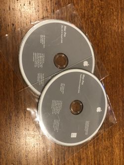 Mac Pro Original Install Discs DVD 2010