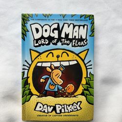 Dog Man Kids Book “ Lord Of The Fleas