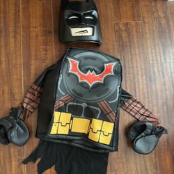 Lego Batman Costume For Kids Size  Small 4-6