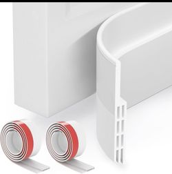 GroTheory 2 Pack Door Draft Stopper, Under Door Sweep for Exterior & Interior Doors