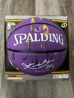 Spalding Kobe Bryant marbled purple and gold limited edition basketball