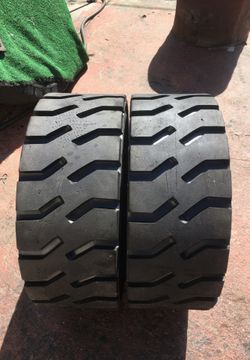 Used solid forklift tires 28x9x15