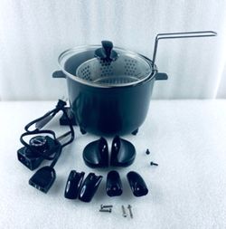 Presto Kitchen Kettle Multi-Cooker Steamer, Black