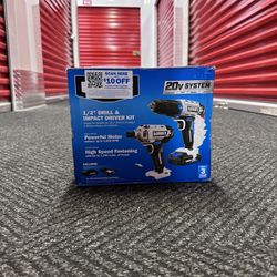 Hart Drill & Impact Driver Kit