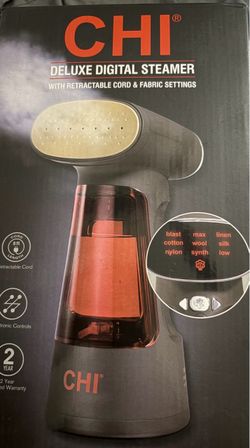 *Used once* CHI Deluxe Digital 3-in-1 Handheld Garment Steamer