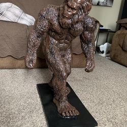 Large  Walking Bigfoot Statue 