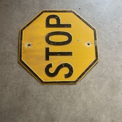 Antique Stop Sign 