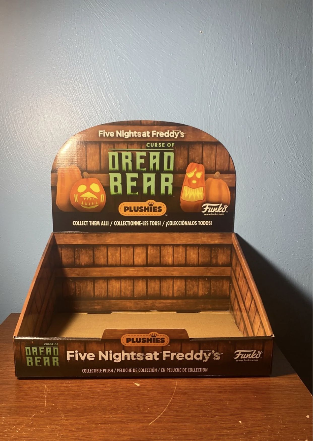 Funko FNAF Curse Of DreadBear Plush Display Box 