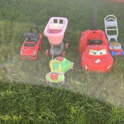 Kids Push Toys Ride On Toys Scooters Package Deal