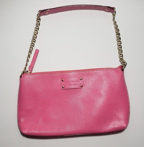 Kate Spade Byrd Wellesley Pink Leather Small Shoulder Bag