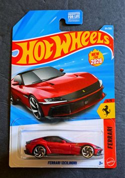 Hot Wheels Ferrari 12Cilindri-2026 New!