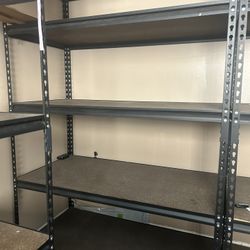 2020LBS STORAGE SHELVES 5 TIER GARAGE SHELVING HEAVY DUTY, ADJUSTABLE METAL SHELVING