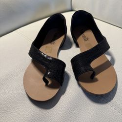 Sparkling Black Sandals 