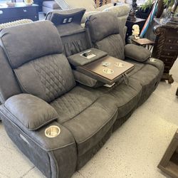 Sectional Chair, Recliner Couch Table Tv Stand