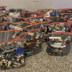 Legos Gallon Size Bags Of Genuine Lego