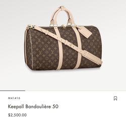Louis Vuitton Keep All 50