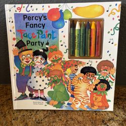 Discovery Toys NWT Percy’s Fancy Face Paint Book