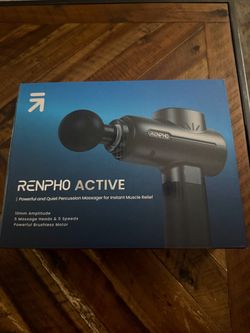 Brand new in box massage gun