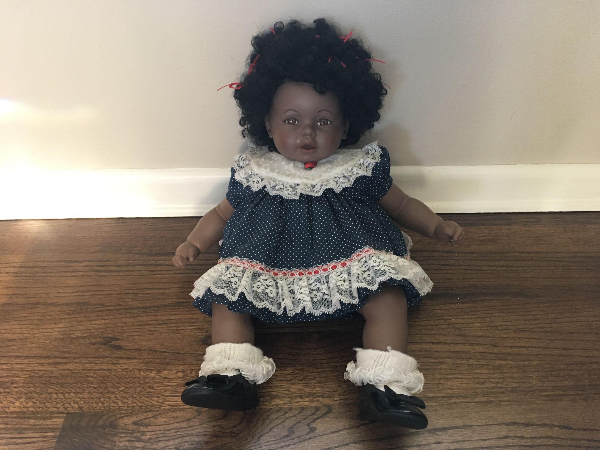 Porcelain Doll Size Of A 6 Month Baby 