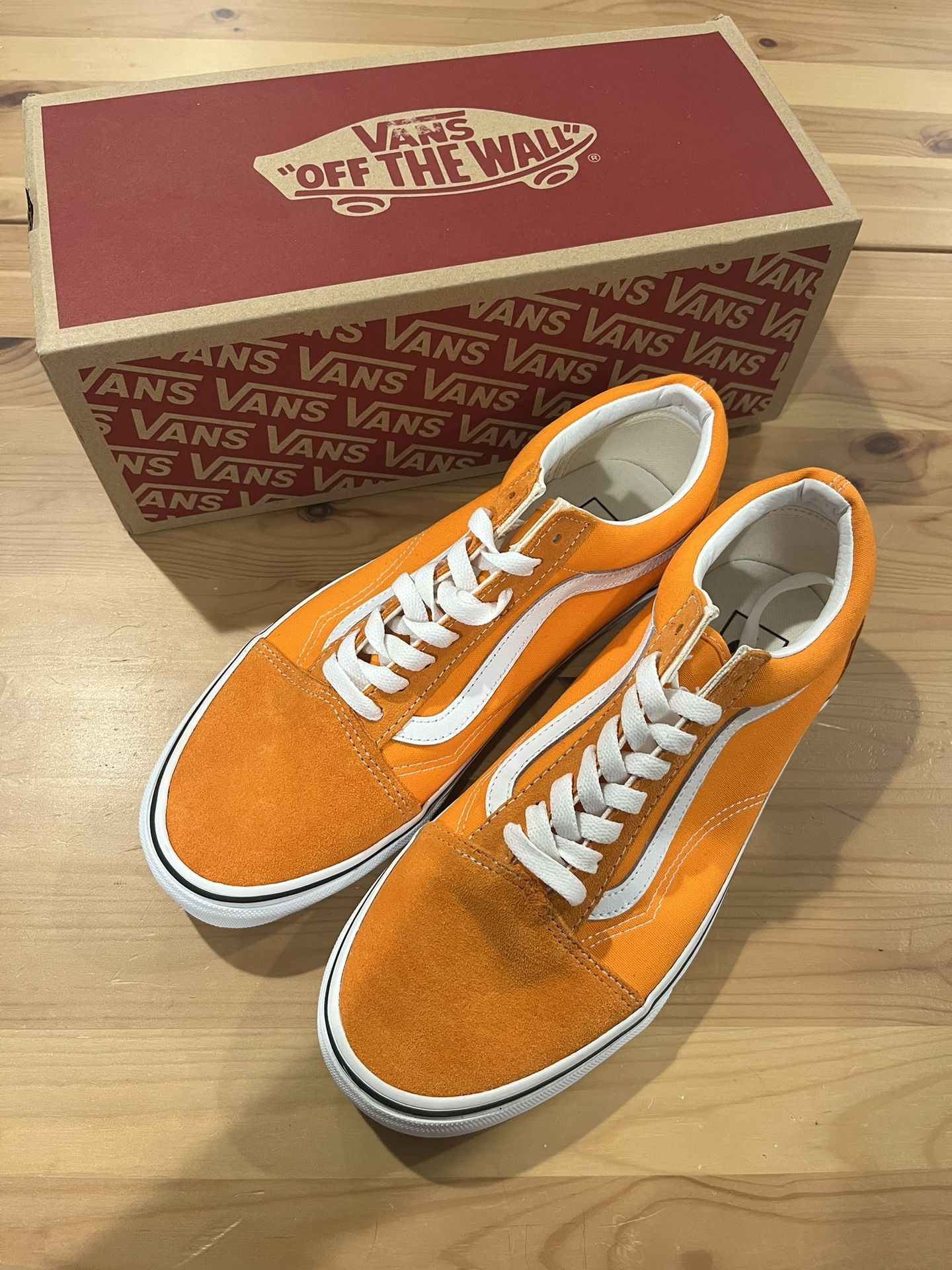 Vans Men’s Old Skool Orange Size 8