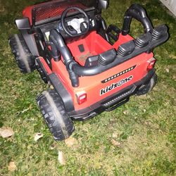 Battery Powered Kids Jeep